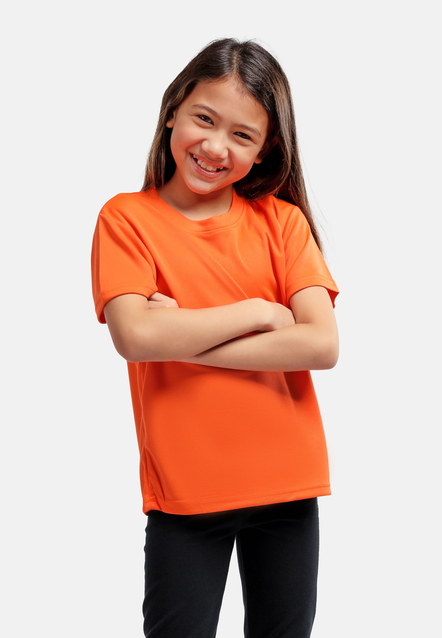 AIRtec Quick Dry- Microfiber Mini Mesh Kids-Orange (PK-903-04) - Image 6