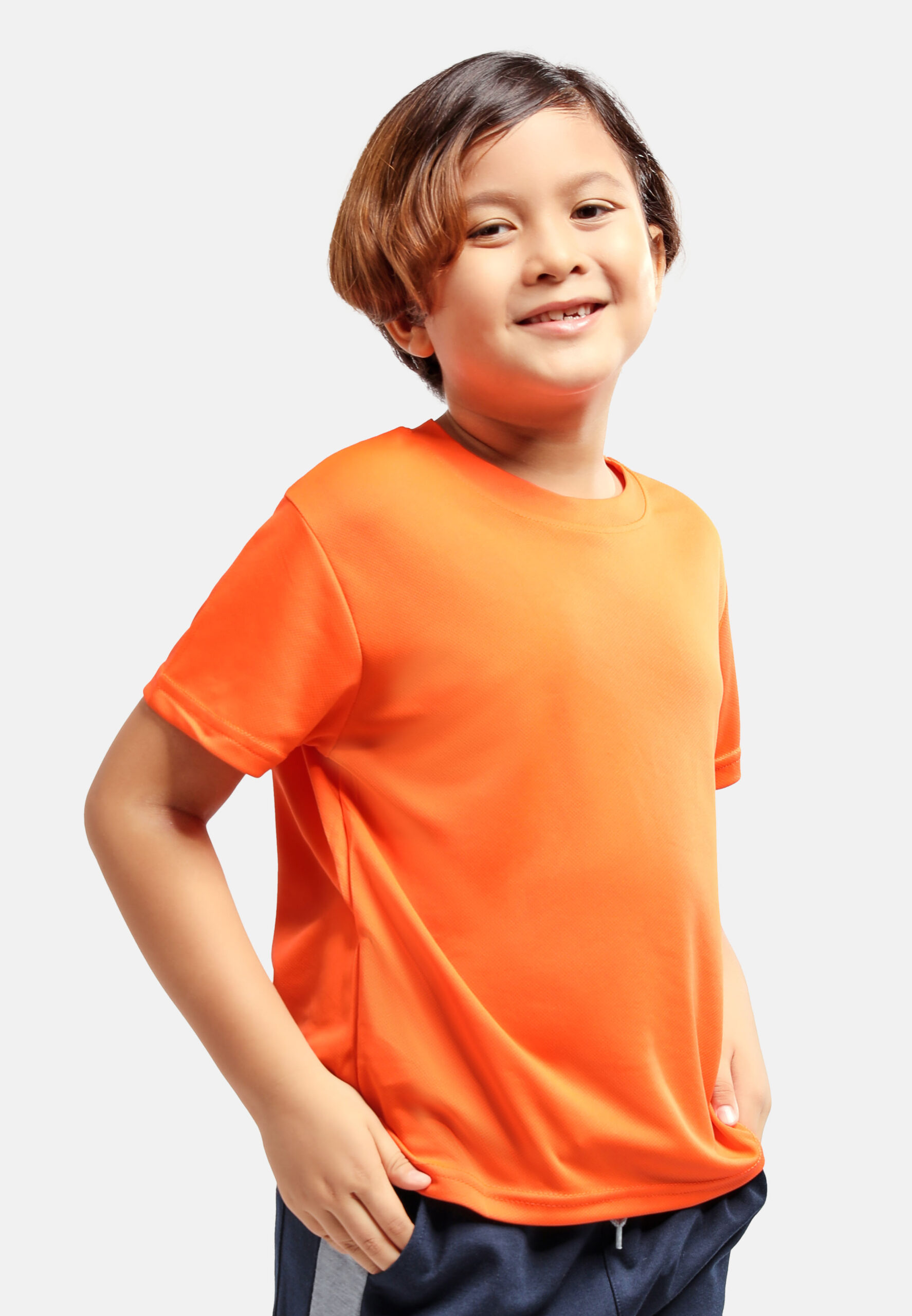 AIRtec Quick Dry- Microfiber Mini Mesh Kids-Orange (PK-903-04) - Image 3
