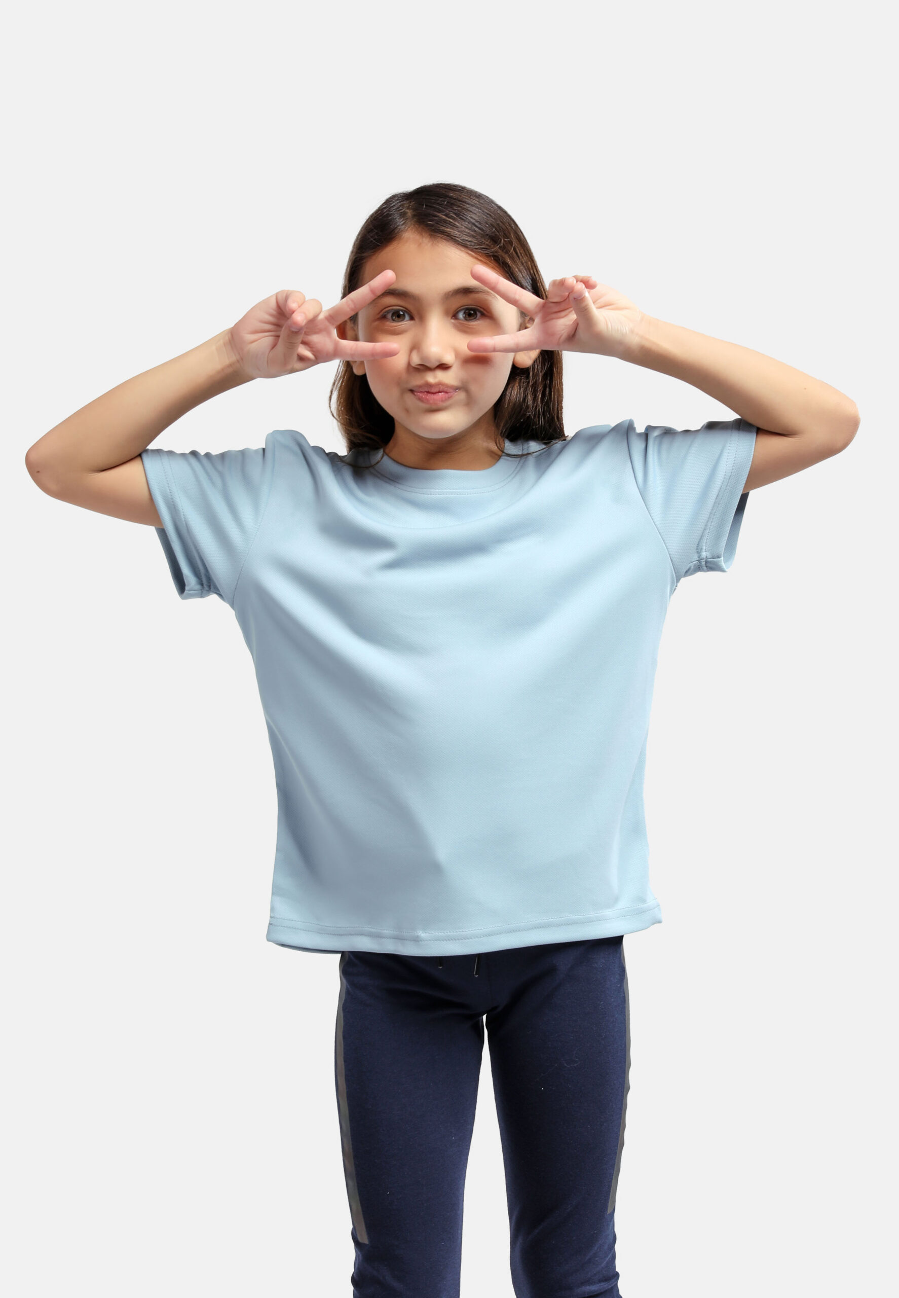 AIRtec Quick Dry- Microfiber Mini Mesh Kids-Ashley Blue (PK-903-10) - Image 3