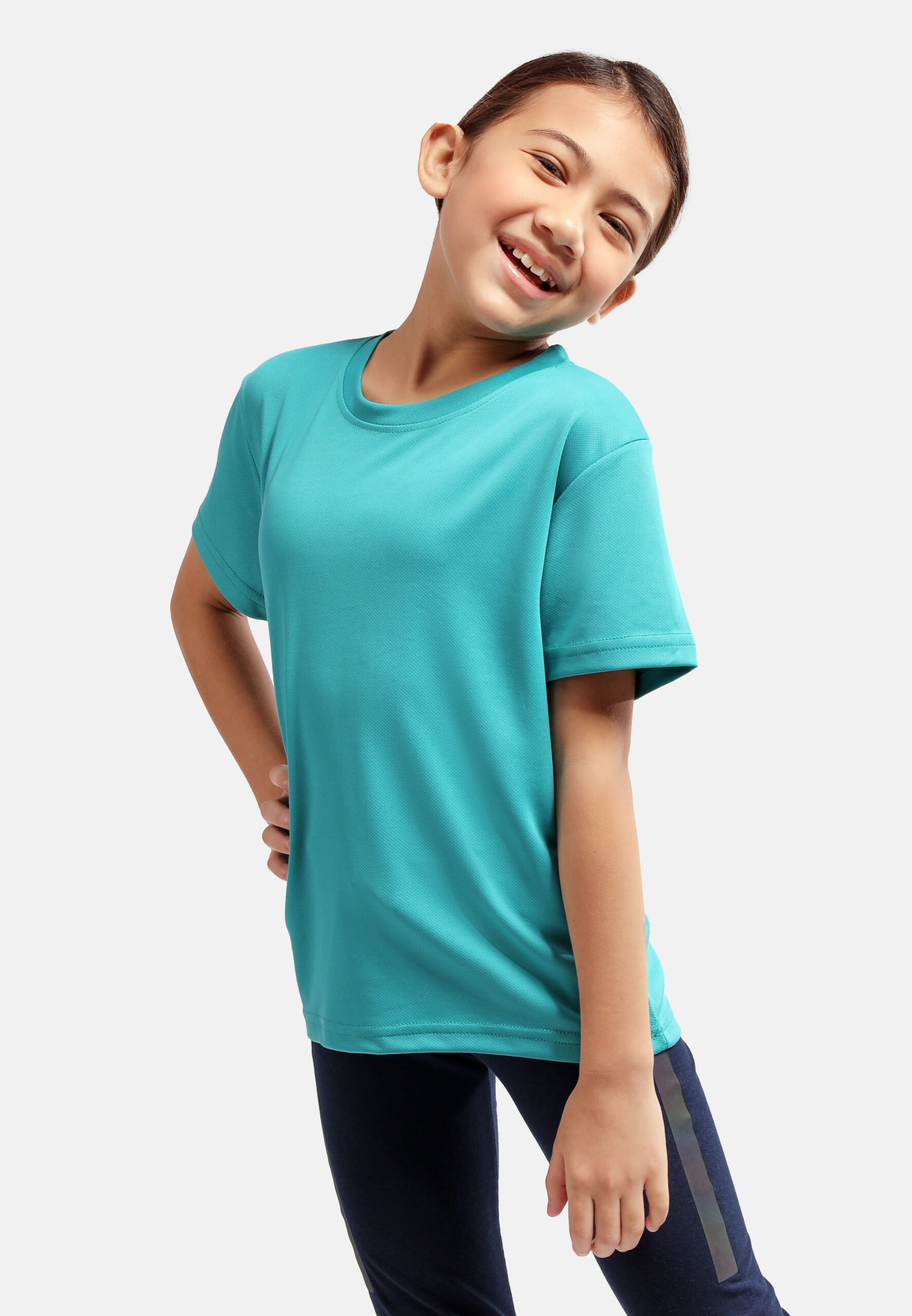 AIRtec Quick Dry- Microfiber Mini Mesh Kids-Turquoise Green (PK-903-23) - Image 6