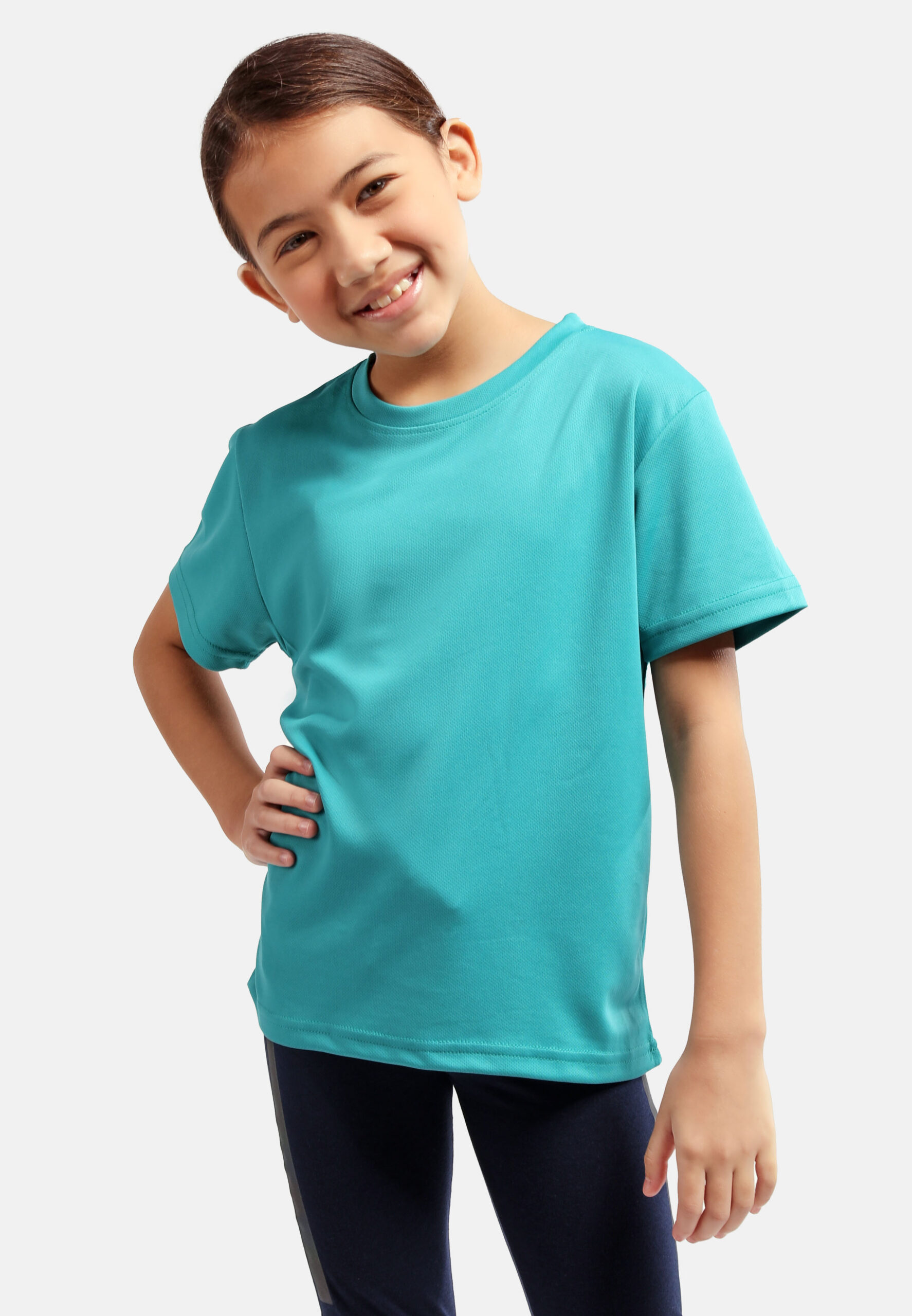 AIRtec Quick Dry- Microfiber Mini Mesh Kids-Turquoise Green (PK-903-23) - Image 7