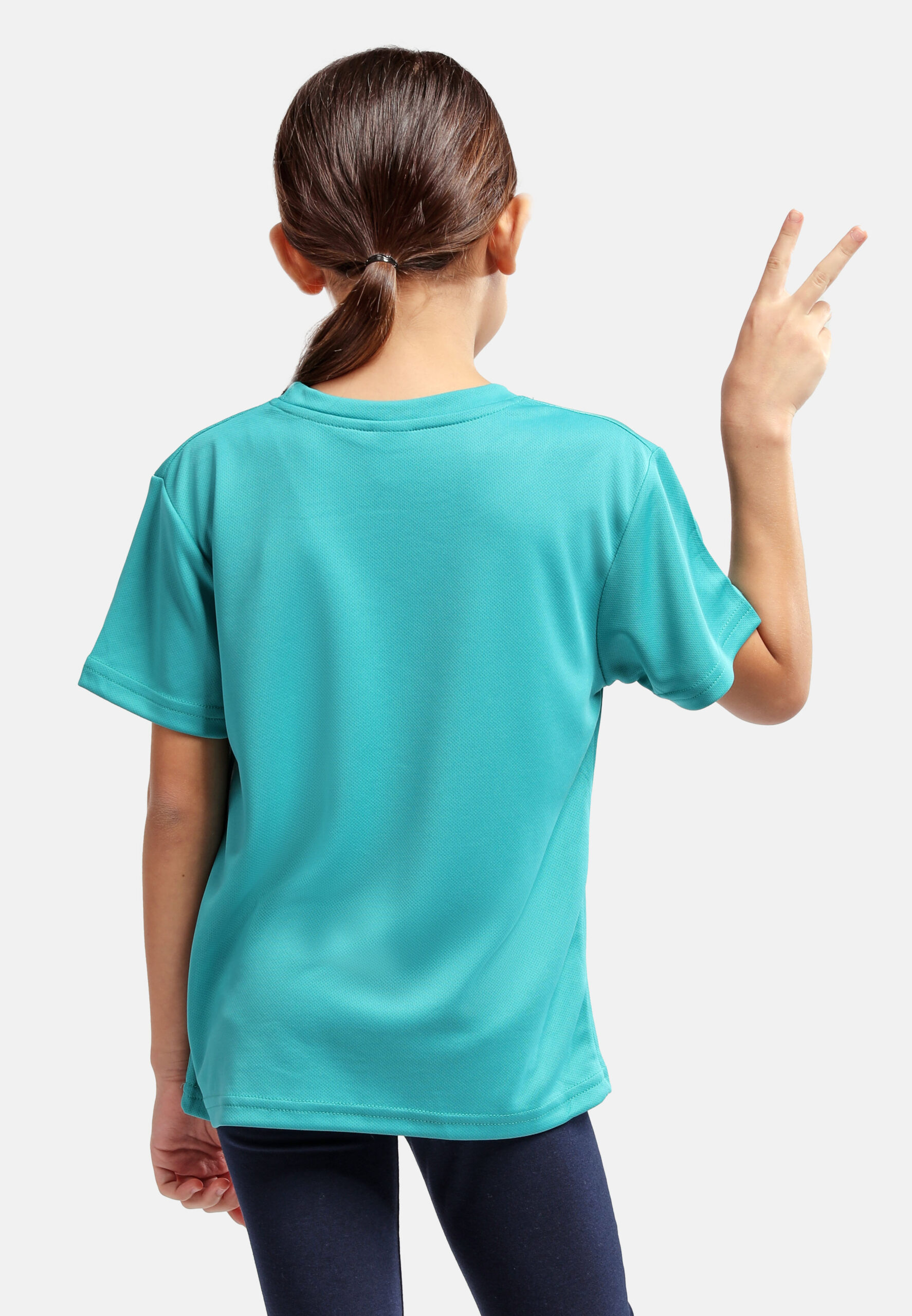 AIRtec Quick Dry- Microfiber Mini Mesh Kids-Turquoise Green (PK-903-23) - Image 9