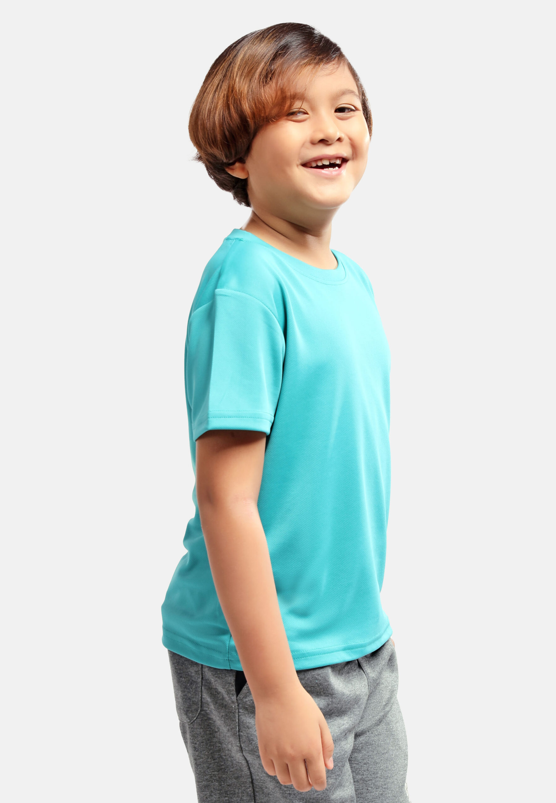 AIRtec Quick Dry- Microfiber Mini Mesh Kids-Turquoise Green (PK-903-23) - Image 3