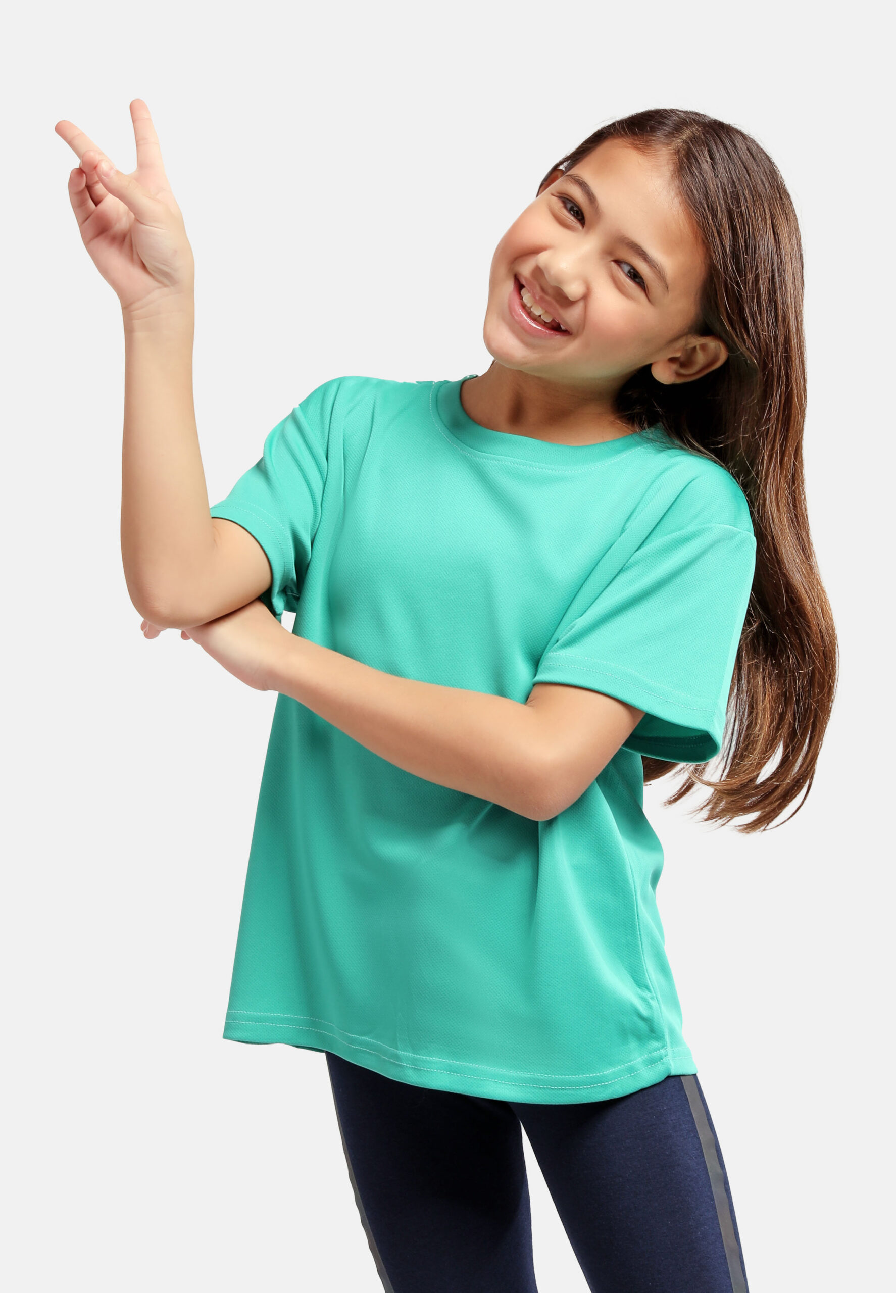 AIRtec Quick Dry- Microfiber Mini Mesh Kids-Emerald (PK-903-27) - Image 7