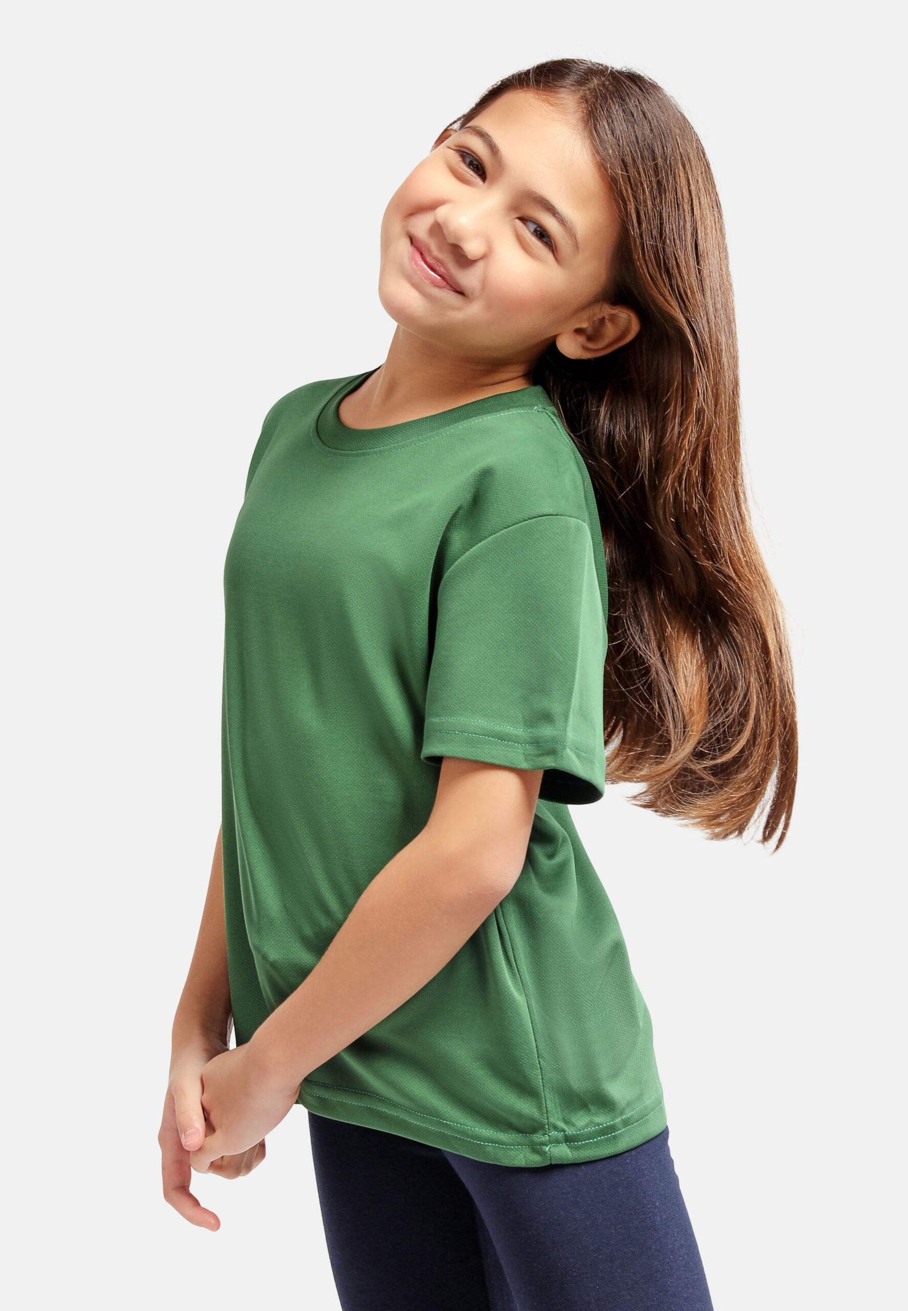 AIRtec Quick Dry- Microfiber Mini Mesh Kids-Army Green (PK-903-28) - Image 7
