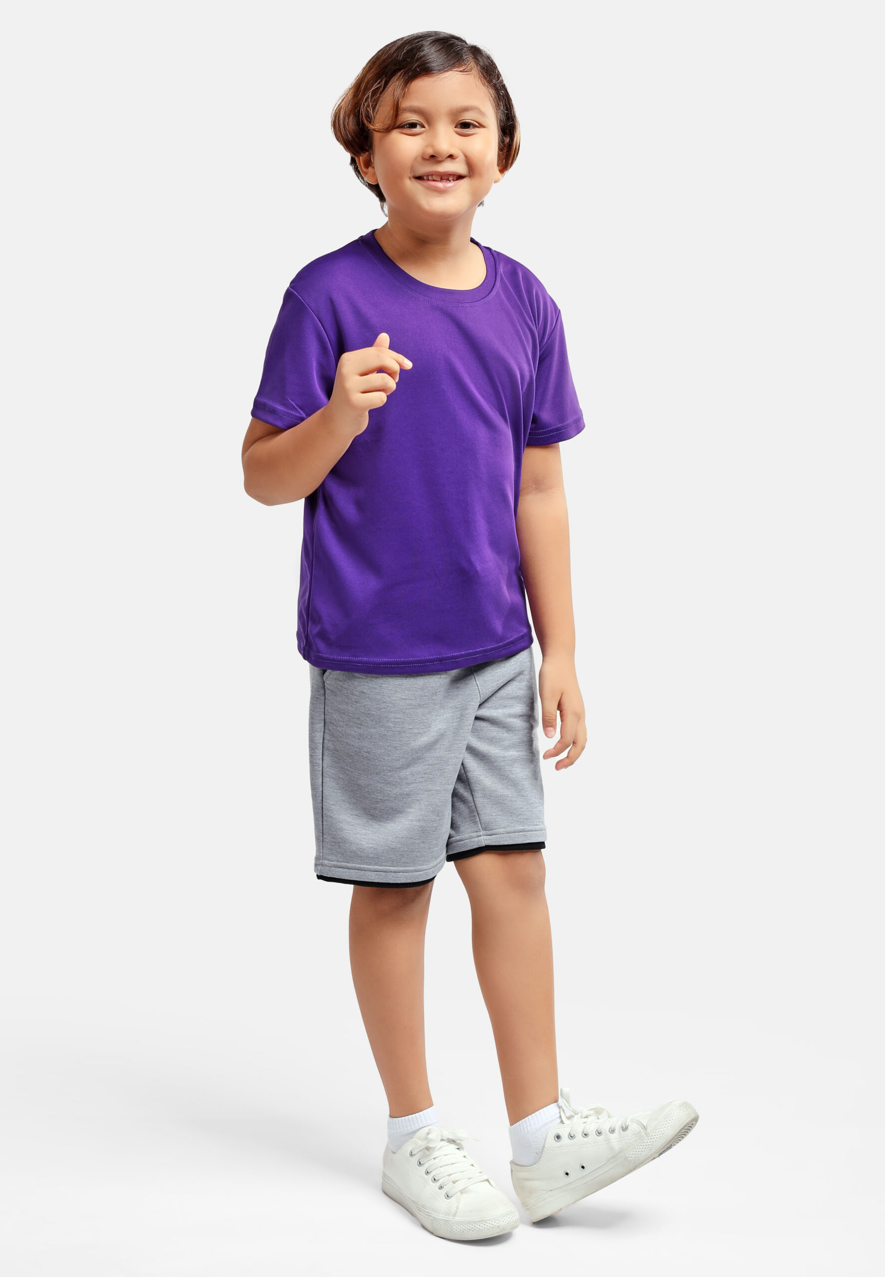 AIRtec Quick Dry- Microfiber Mini Mesh Kids-Blackberry Purple (PK-903-29) - Image 8