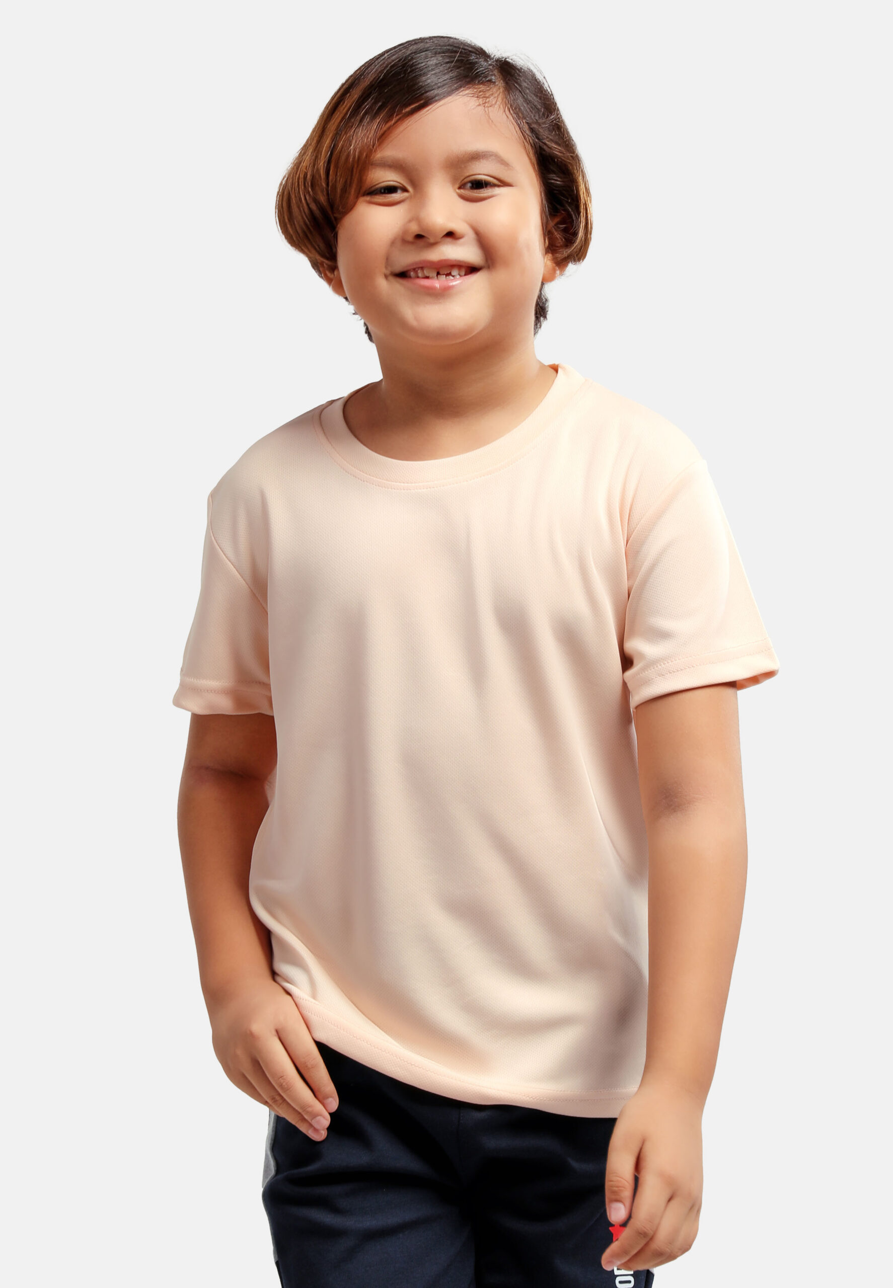 AIRtec Quick Dry- Microfiber Mini Mesh Kids-Pale Peach (PK-903-32) - Image 6