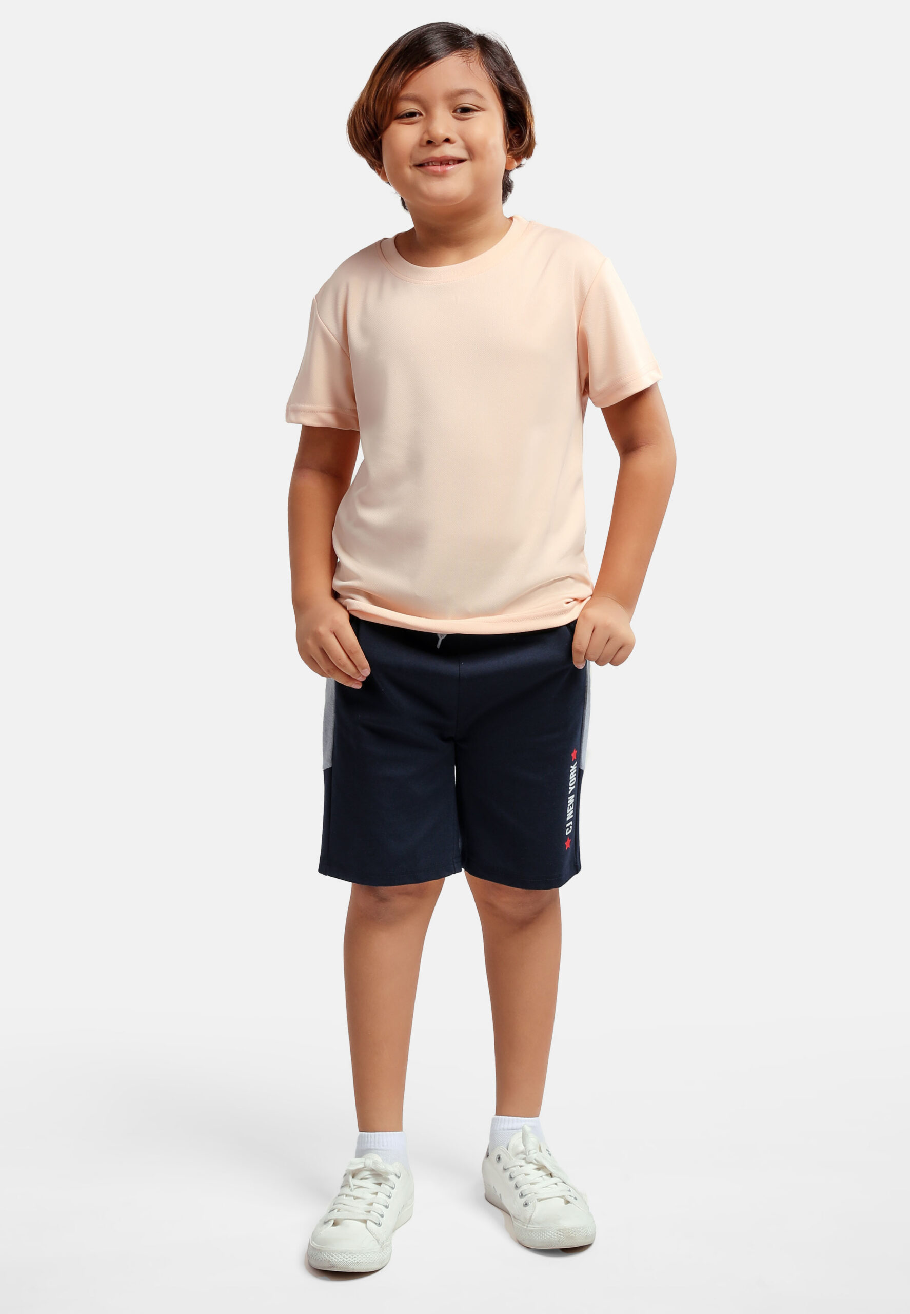AIRtec Quick Dry- Microfiber Mini Mesh Kids-Pale Peach (PK-903-32) - Image 8