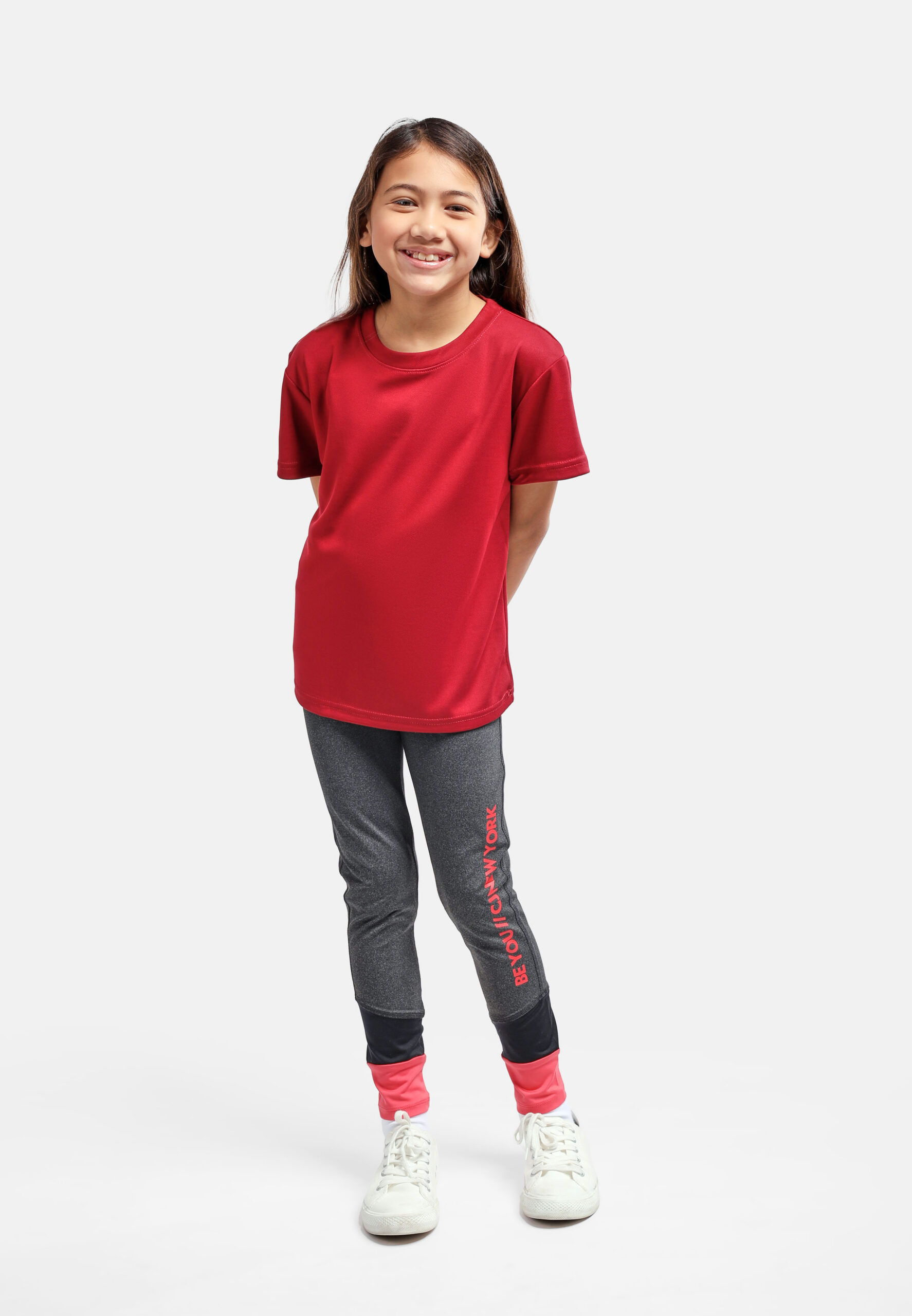 AIRtec Quick Dry- Microfiber Mini Mesh Kids-Burgundy (PK-903-35) - Image 3