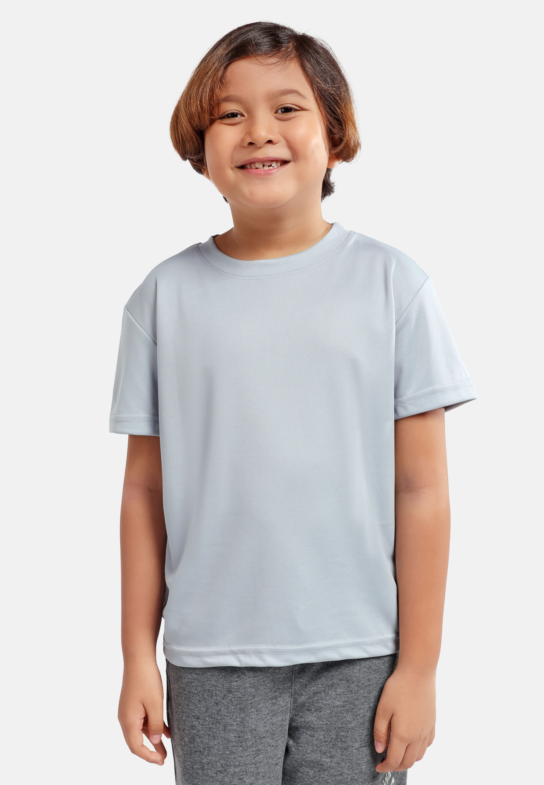 AIRtec Quick Dry- Microfiber Mini Mesh Kids-Light Grey (PK-903-41) - Image 6