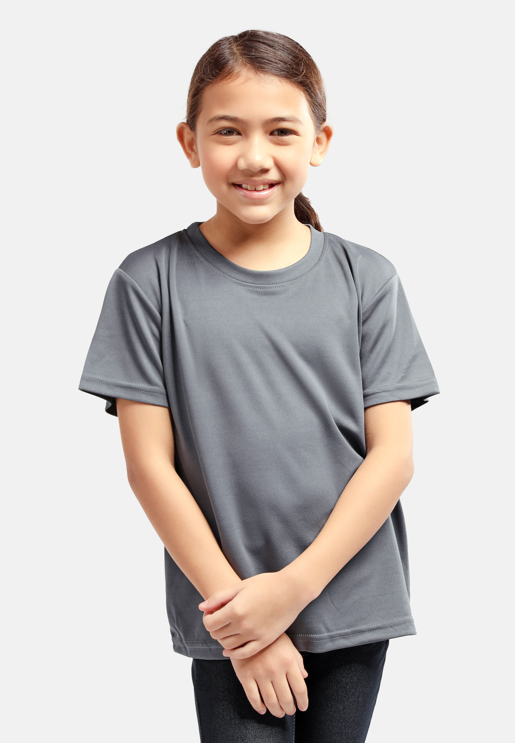 AIRtec Quick Dry- Microfiber Mini Mesh Kids-Knight Grey (PK-903-71) - Image 6