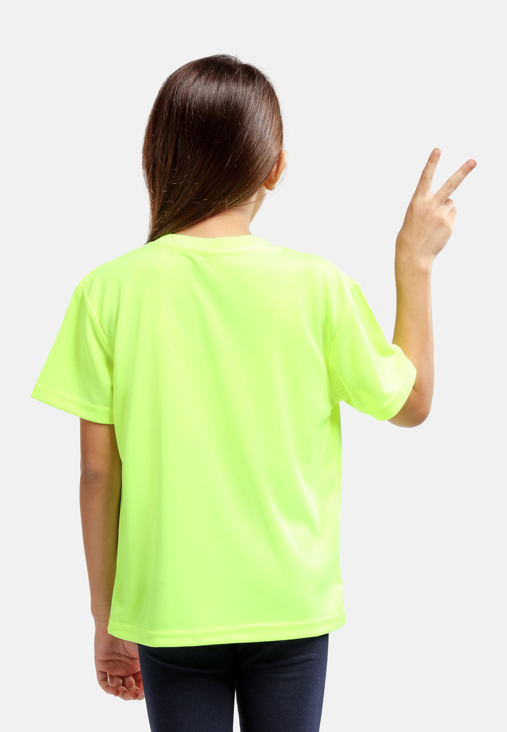 AIRtec Quick Dry- Microfiber Mini Mesh Kids-Neon Yellow (PK-903-91) - Image 4