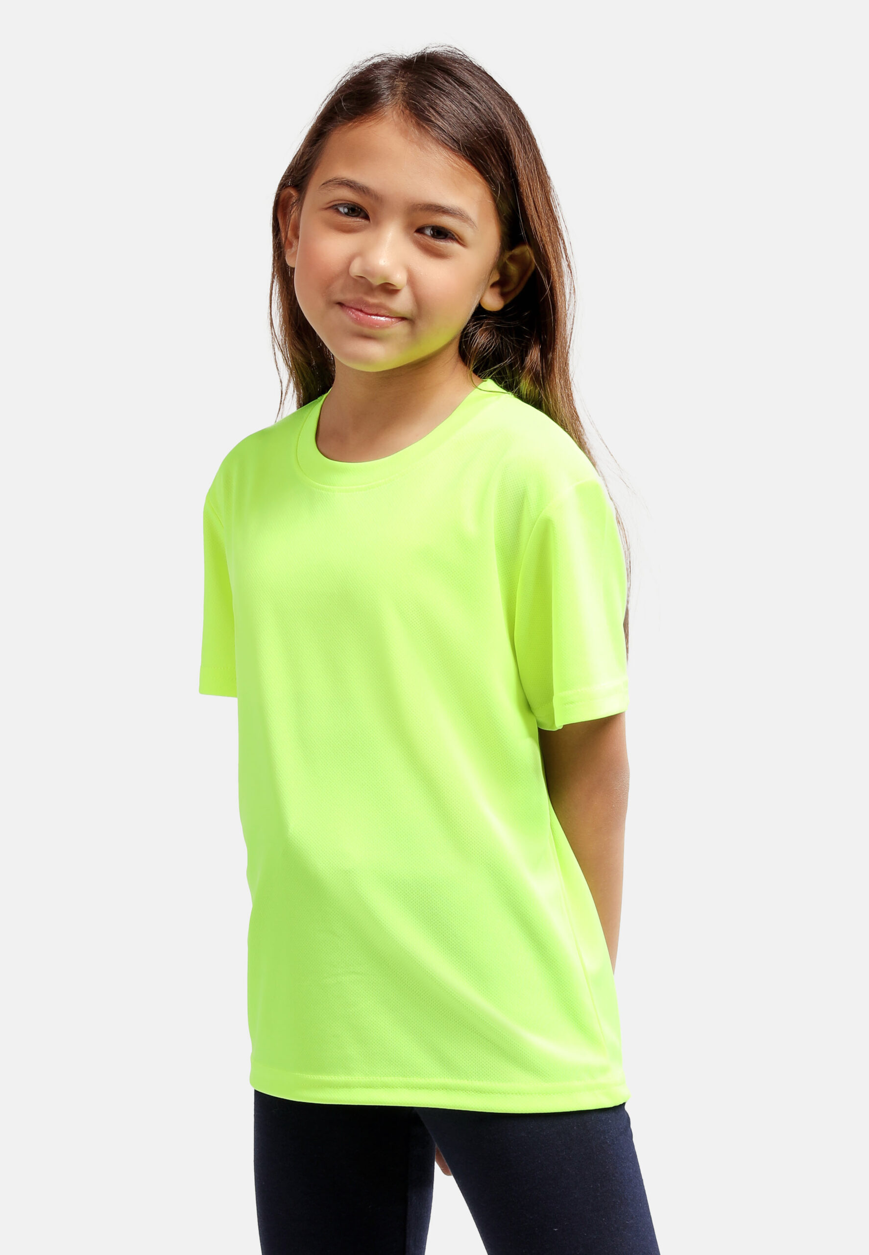 AIRtec Quick Dry- Microfiber Mini Mesh Kids-Neon Yellow (PK-903-91) - Image 3