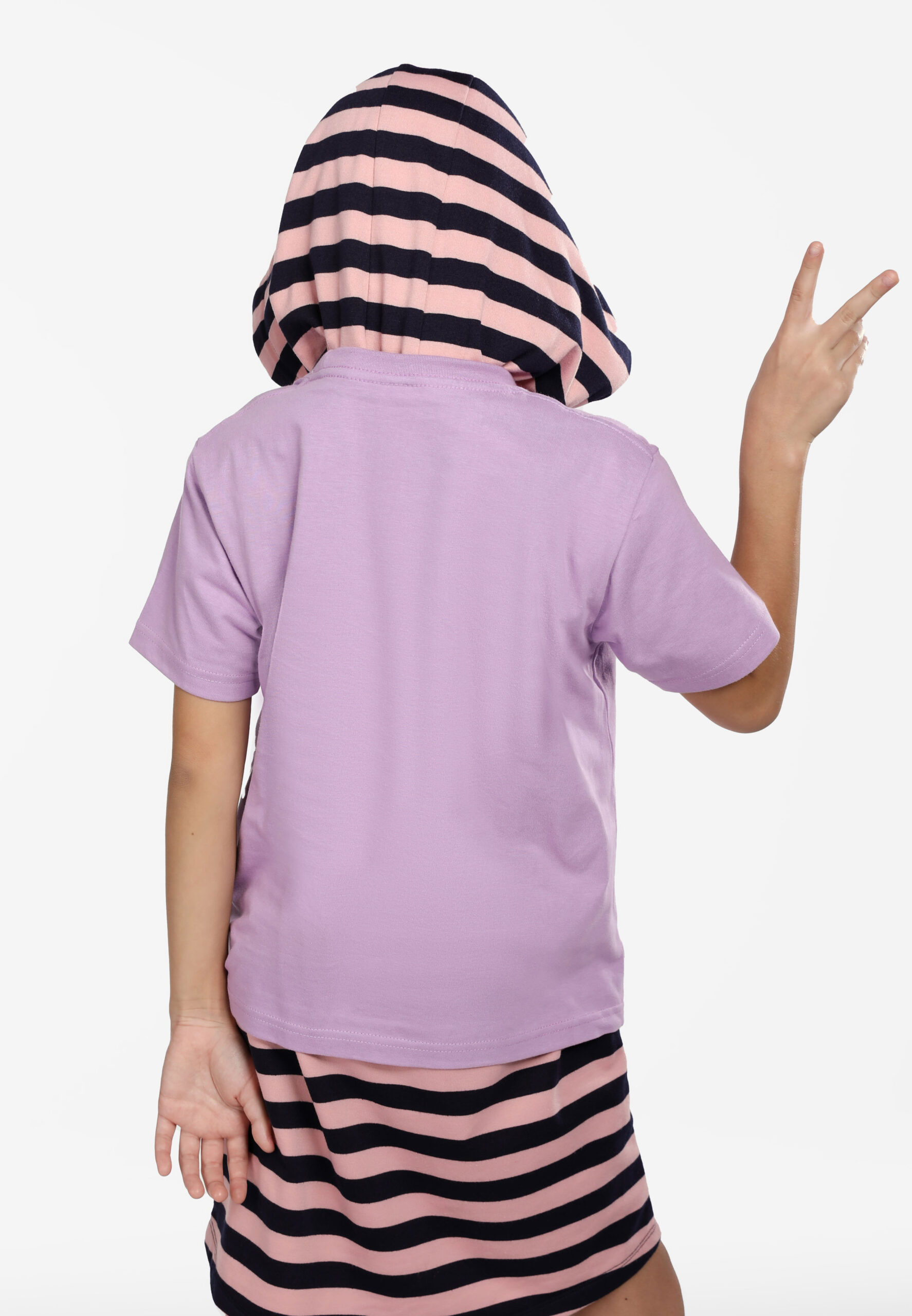100% Cotton Round Neck Kids-Lavender (PK-901-46) - Image 8