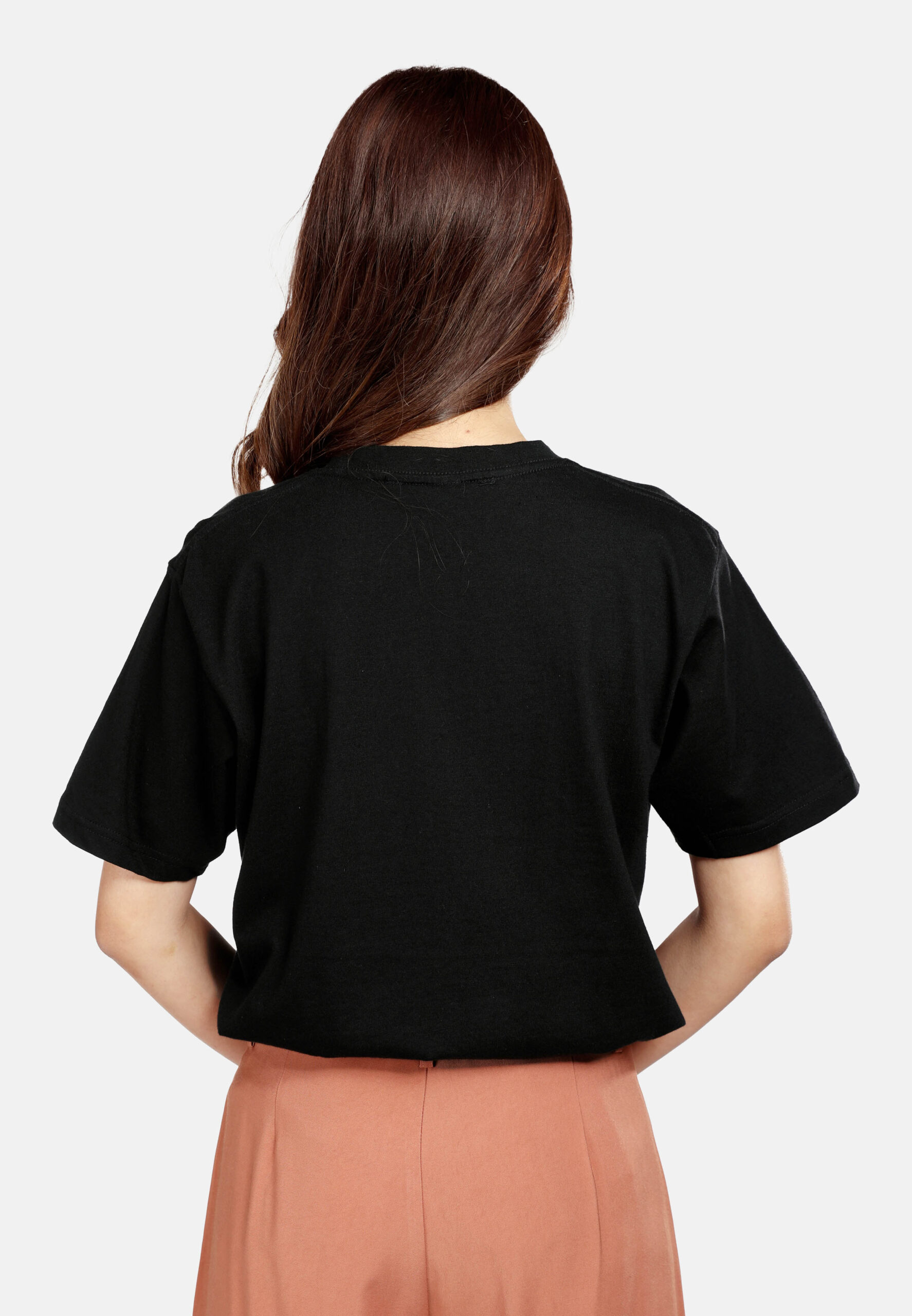 Premium Cotton Round Neck- Black (P-902-09) - Image 8