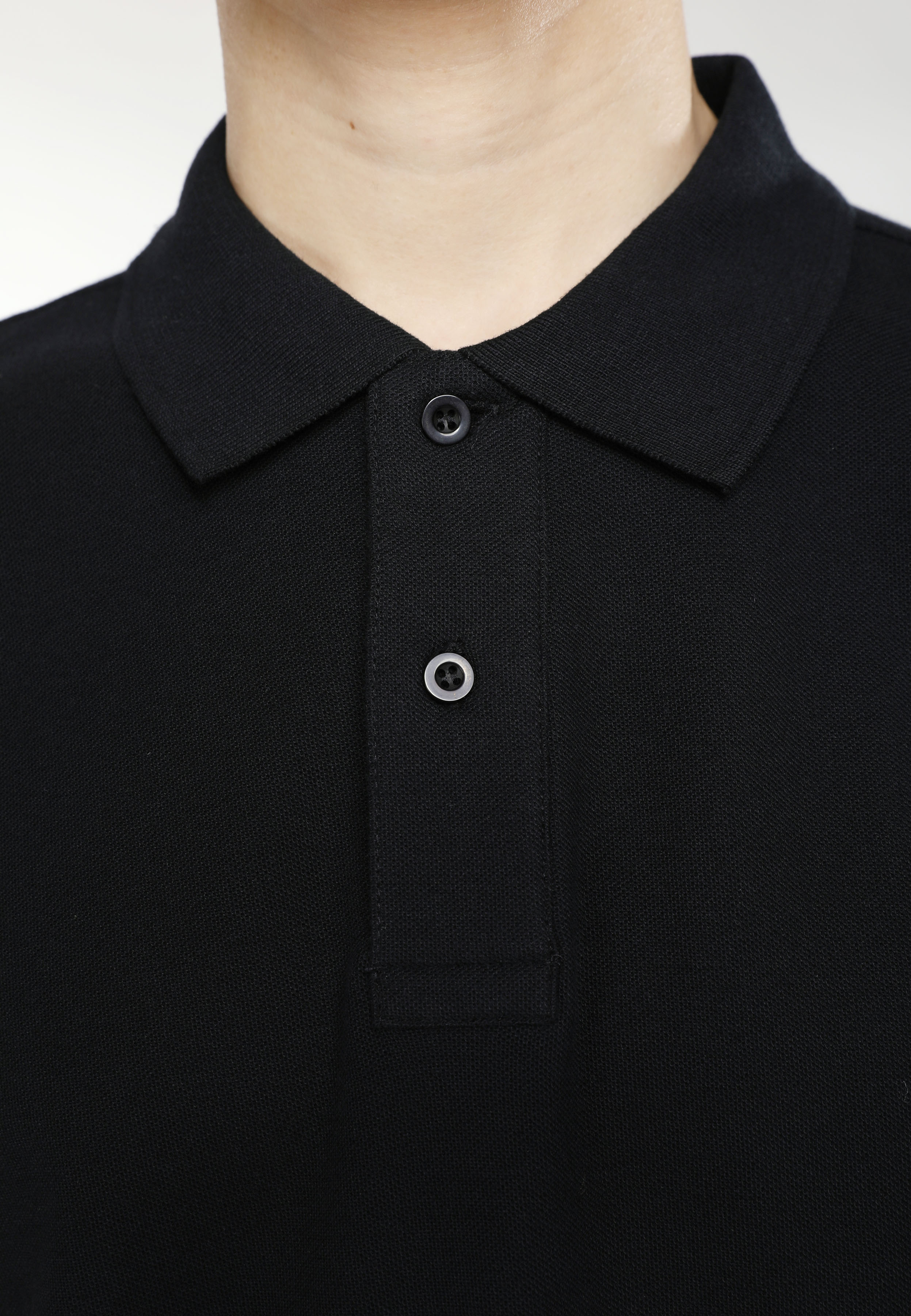 Premium Cotton Polo-Black (P-701-09) - Panbasic