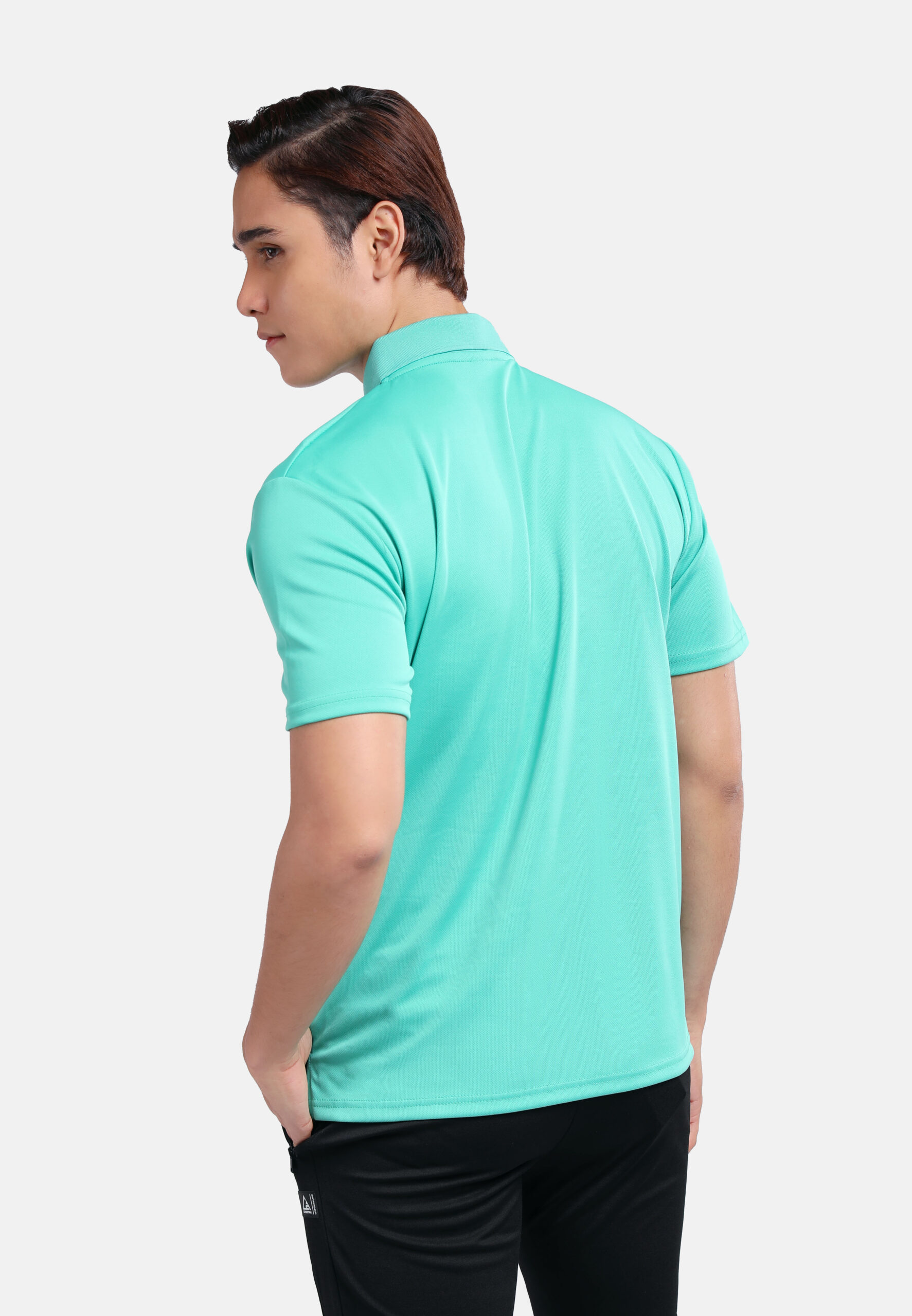 AIRtec Quick Dry Polo- Microfiber Mini Mesh-Emerald (P-703-27) - Image 10