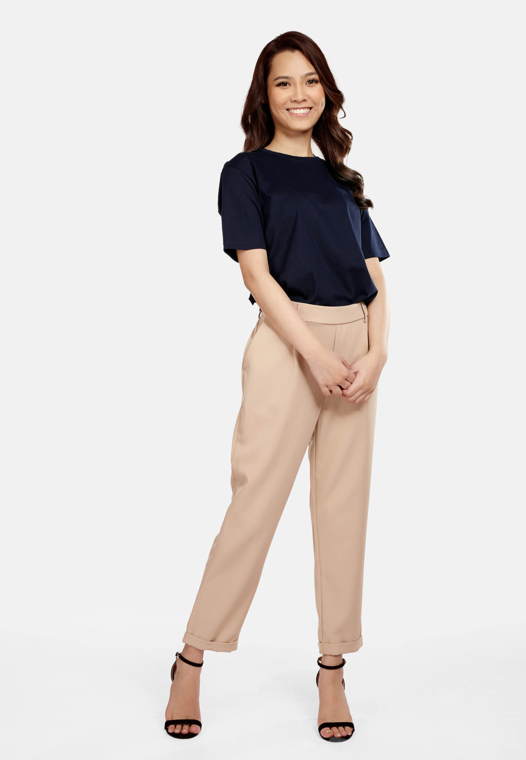Premium Cotton Round Neck- Navy (P-902-08) - Image 7