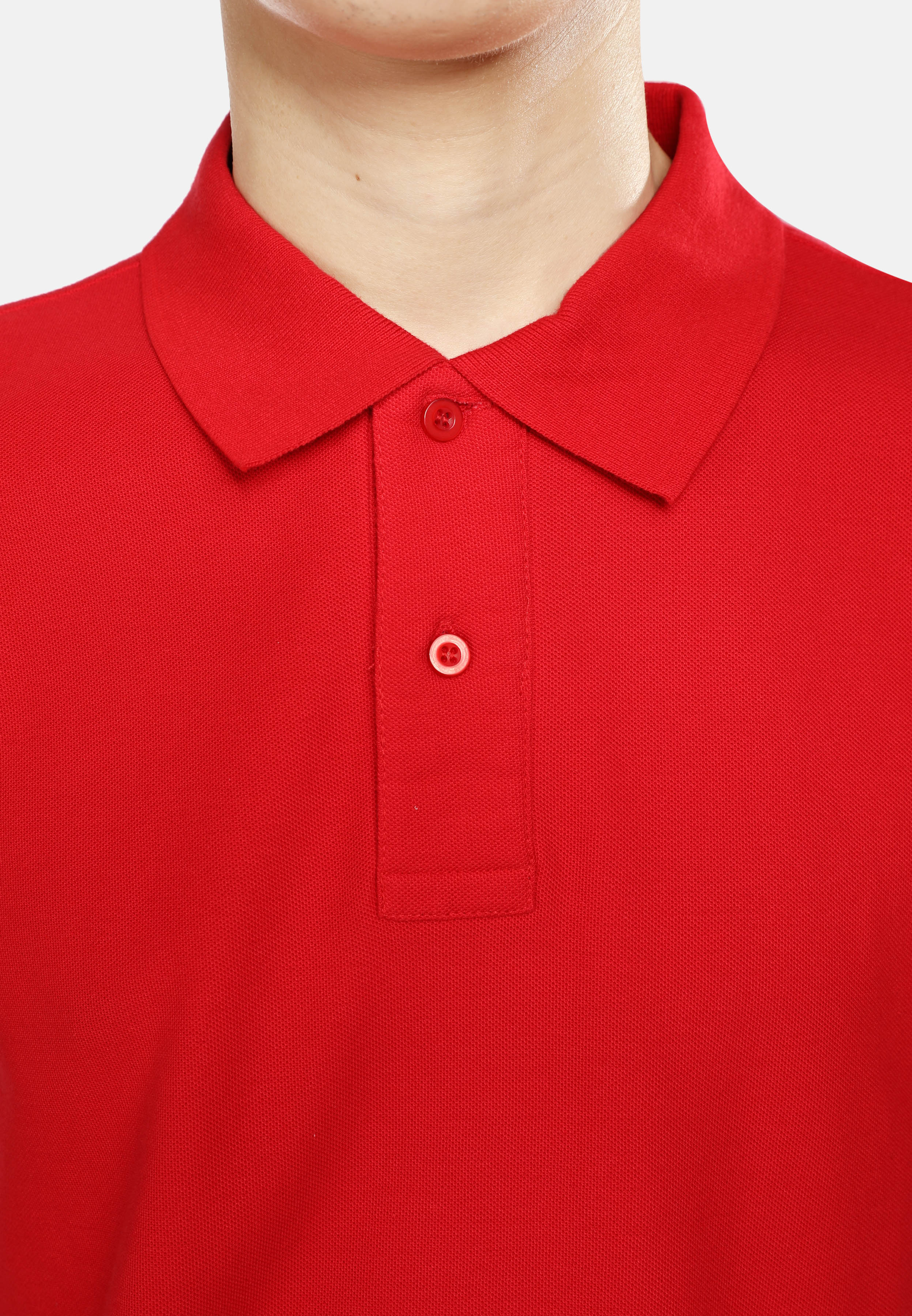 Premium Cotton Polo-Red (P-701-06) - Panbasic