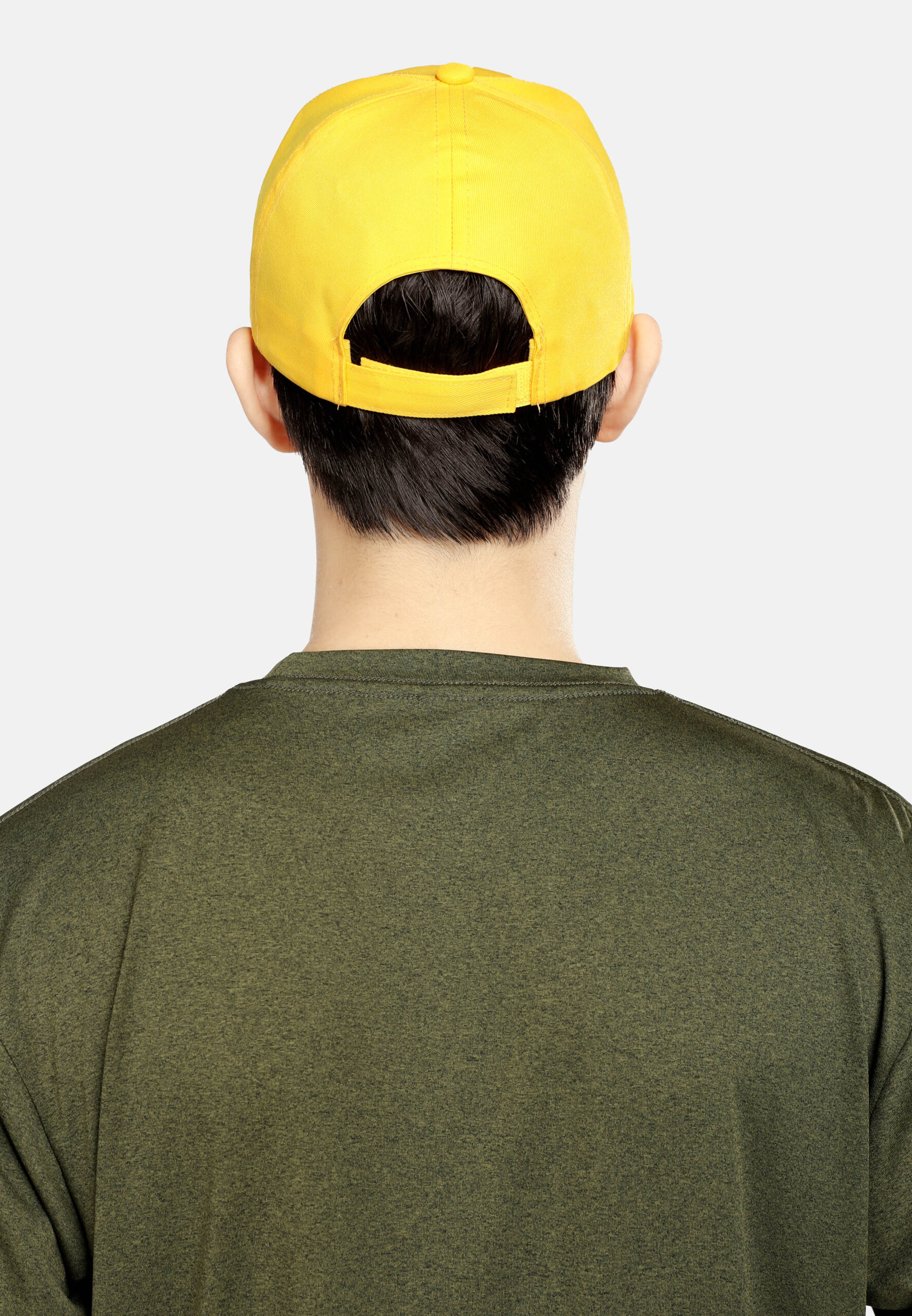 5 Panel Baseball Cap Adult Unisex-Yellow (P-C02-03) - Image 4