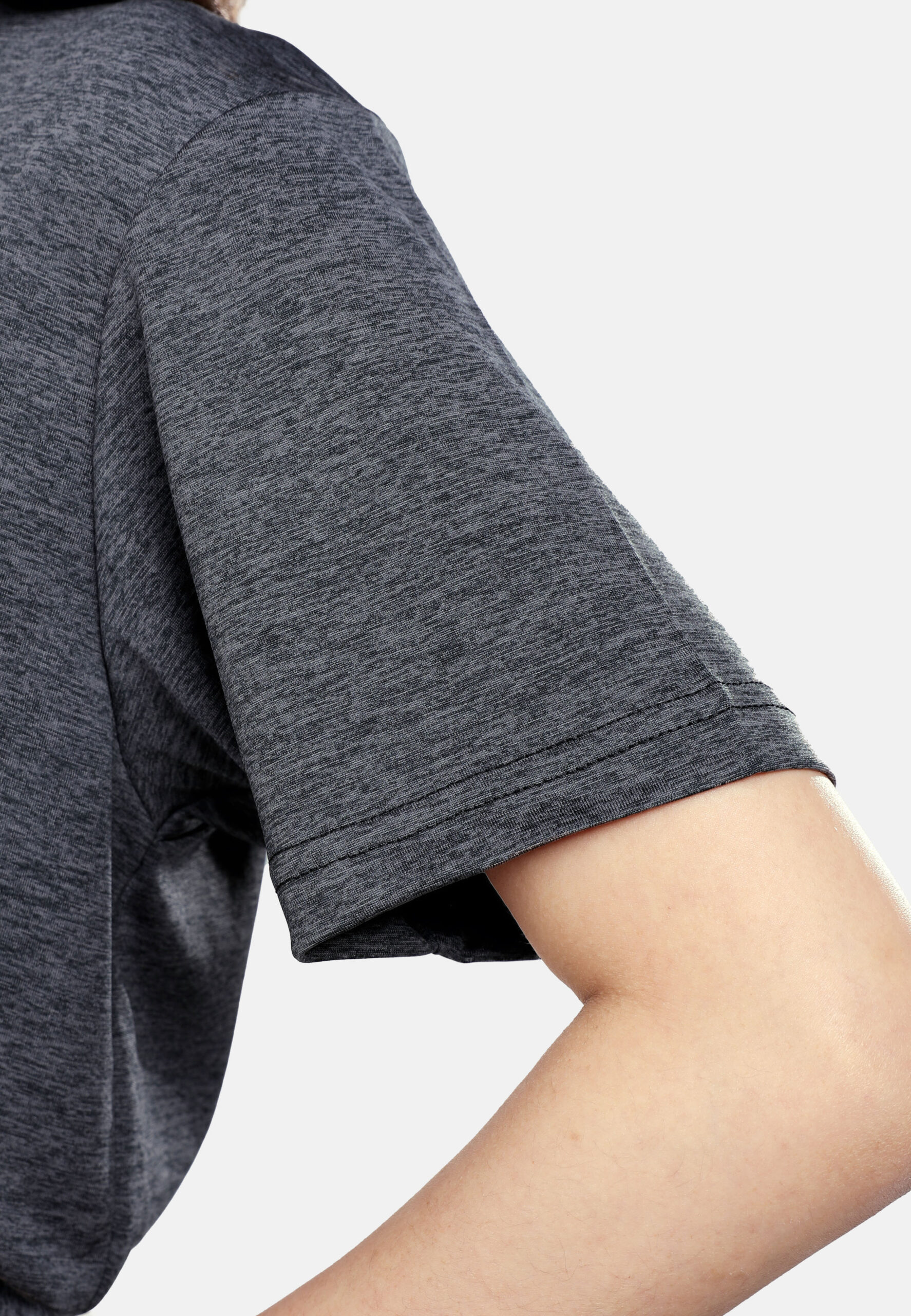 AIRtec Quick Dry- Cationic Jersey- Black + Grey (P-904-42) - Image 10