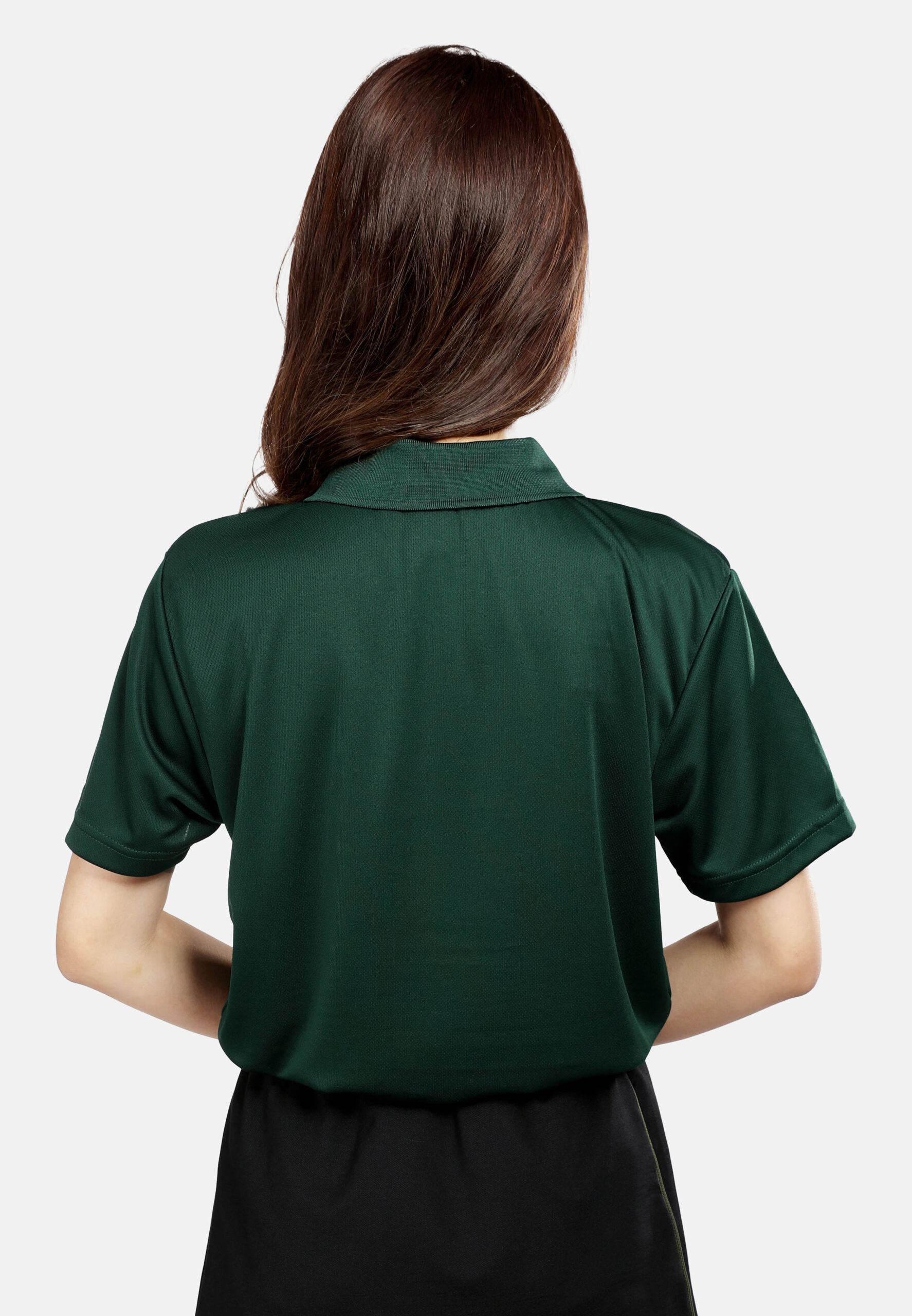 AIRtec Quick Dry Polo- Microfiber Mini Mesh-Dark Green (P-703-44) - Image 9