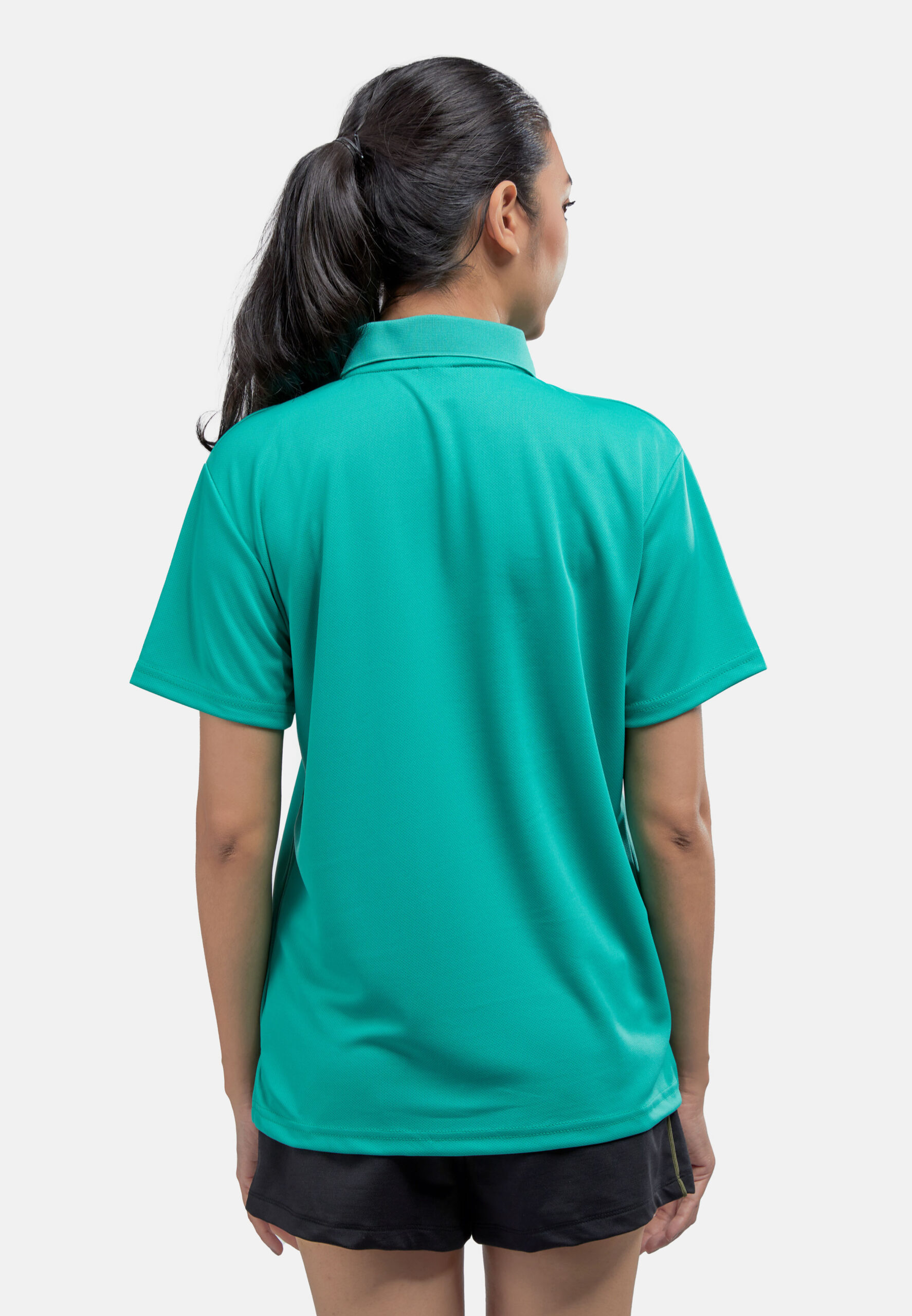 AIRtec Quick Dry Polo- Microfiber Mini Mesh-Emerald (P-703-27) - Image 4