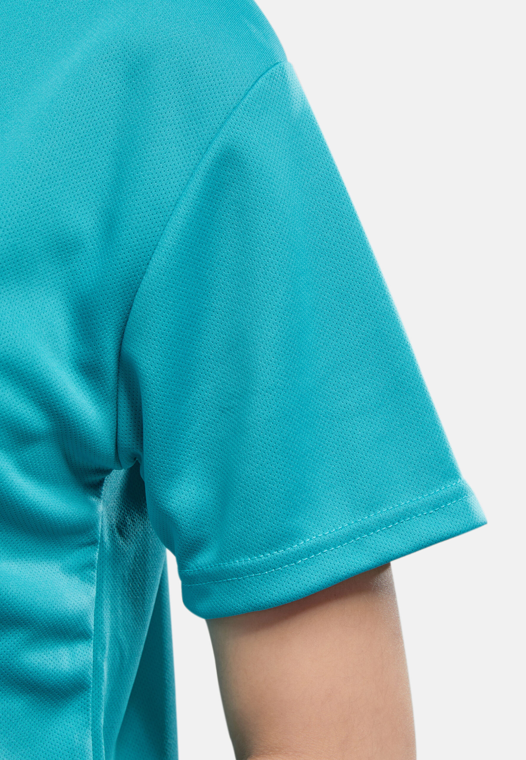 AIRtec Quick Dry Polo- Microfiber Mini Mesh-Turquoise Green (P-703-23) - Image 10