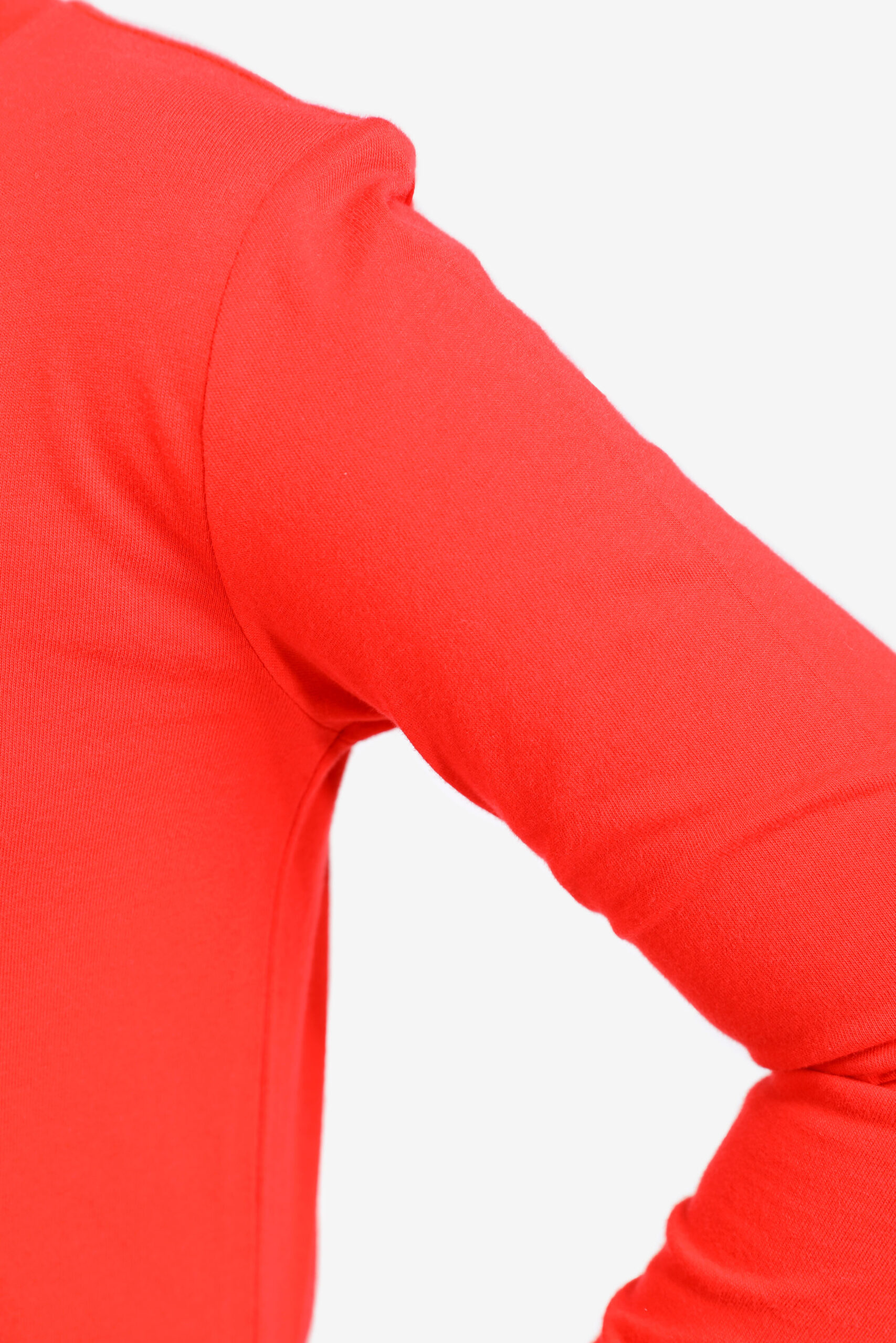 100% Cotton Long Sleeve Round Neck Kids-Red (PK-601-06) - Image 5